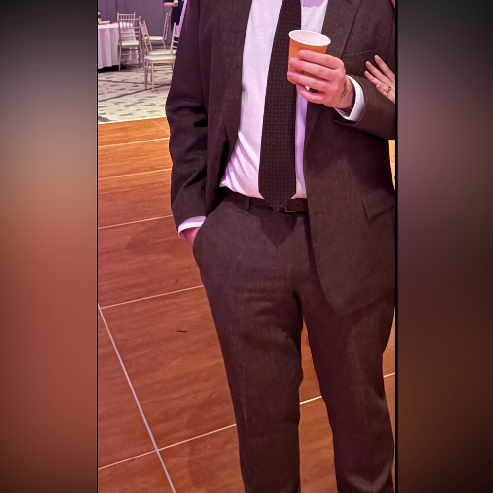 Men's Brown JCrew Thomson Suit